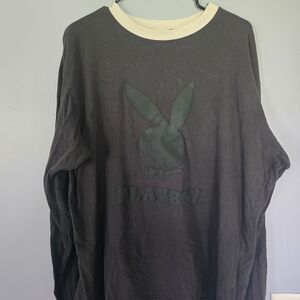 Playboy Long Sleeve Shirt - Black